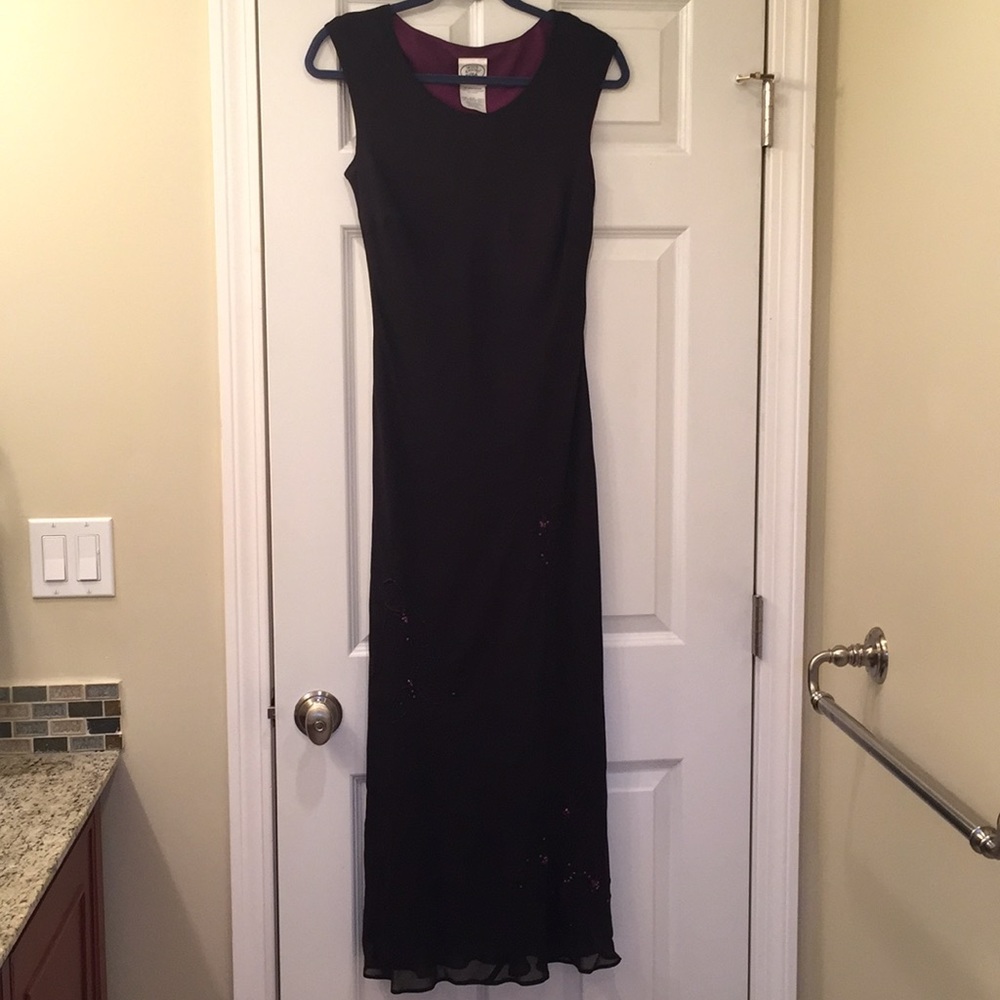 Beautiful Silk Dress with sparkle and layers